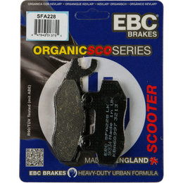 EBC SFA Premium Organic Scooter Front Brake Pads Single Set For KYMCO SFA228 Unpainted