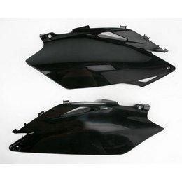 UFO Plastics Side Panels Black For Honda CRF 450R 09