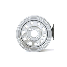 ITP Delta Steel Wheel Silver Rear 12x7 4/4 2+5 For Polaris