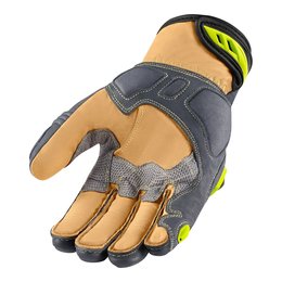 Hi-viz Icon Mens Hypersport Pro Short Leather Gloves 2014