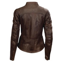 RSD Womens Maven Leather Riding Jacket Brown