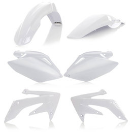 Acerbis Plastic Kit For Honda CRF250R CRF 250R 2006-2009 White 2041040002 White