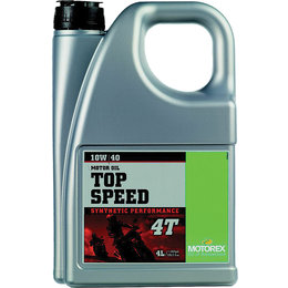 Motorex Top Speed 4T Synthetic Oil For 4-Stroke Engines 10W40 4 Liter 102299 N/A
