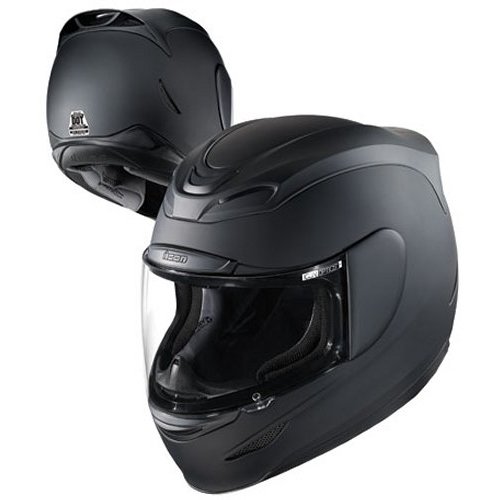 Icon Airmada Rubatone Helmet Black X-Large NEW 