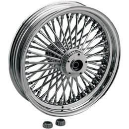 Drag Specialties 18x3.50 Fat Daddy Radially Laced Front Wheel Harley 0203-0252 Metallic
