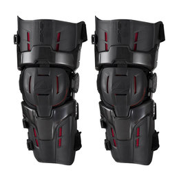 Black, Red Evs Rs9 Pro Knee Braces 2014 Pair Black Red