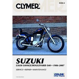 Clymer Repair Manual For Suzuki LS650 Boulevard S40 86-07