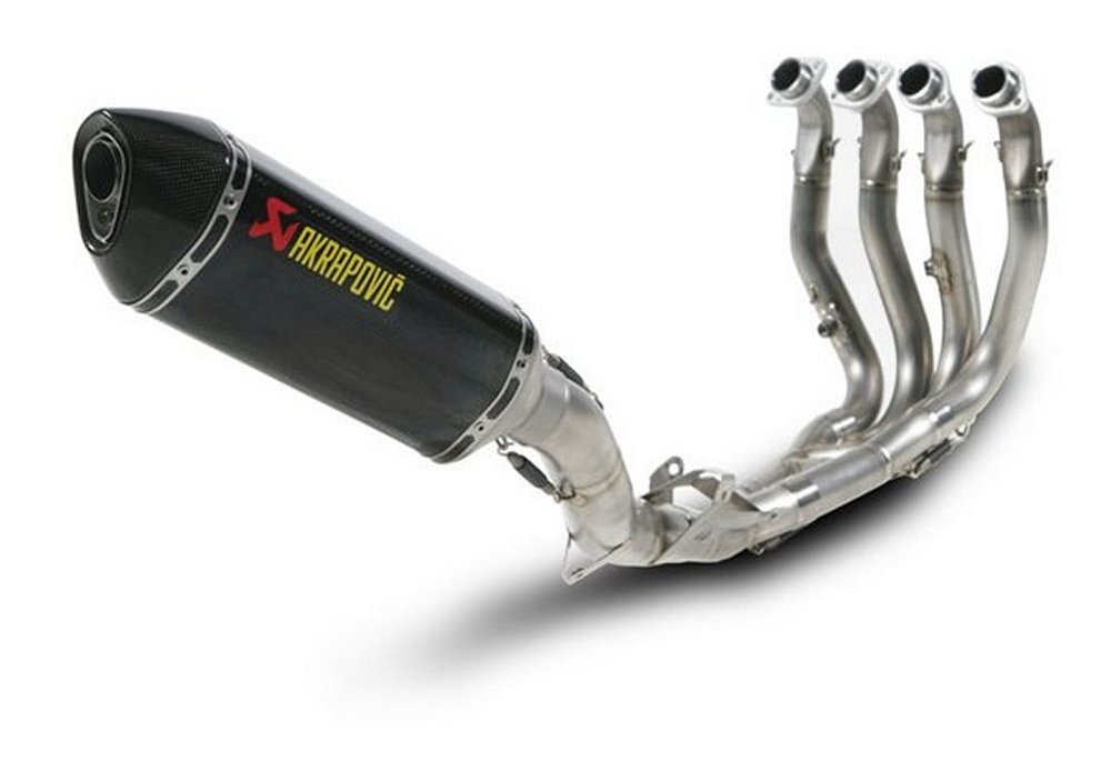 AKRAPOVIC GP-Style Slip-On Exhaust System Titanium 2006-2015 Yamaha YZF-R6