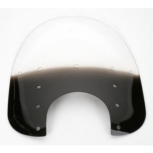 Memphis Shades MEP6331 Black Windshield Replacement Plastic For Harley-Davidson 19 Replacement Shield Fx/R/D/L