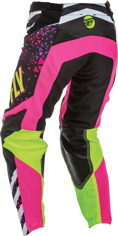 Fly Racing Womens Kinetic O.T.B Pants Neon/Pink/Hi-Vis Size 9/10 