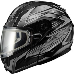 GMax GM64S Carbide Modular Snow Helmet With Dual Pane Shield Black