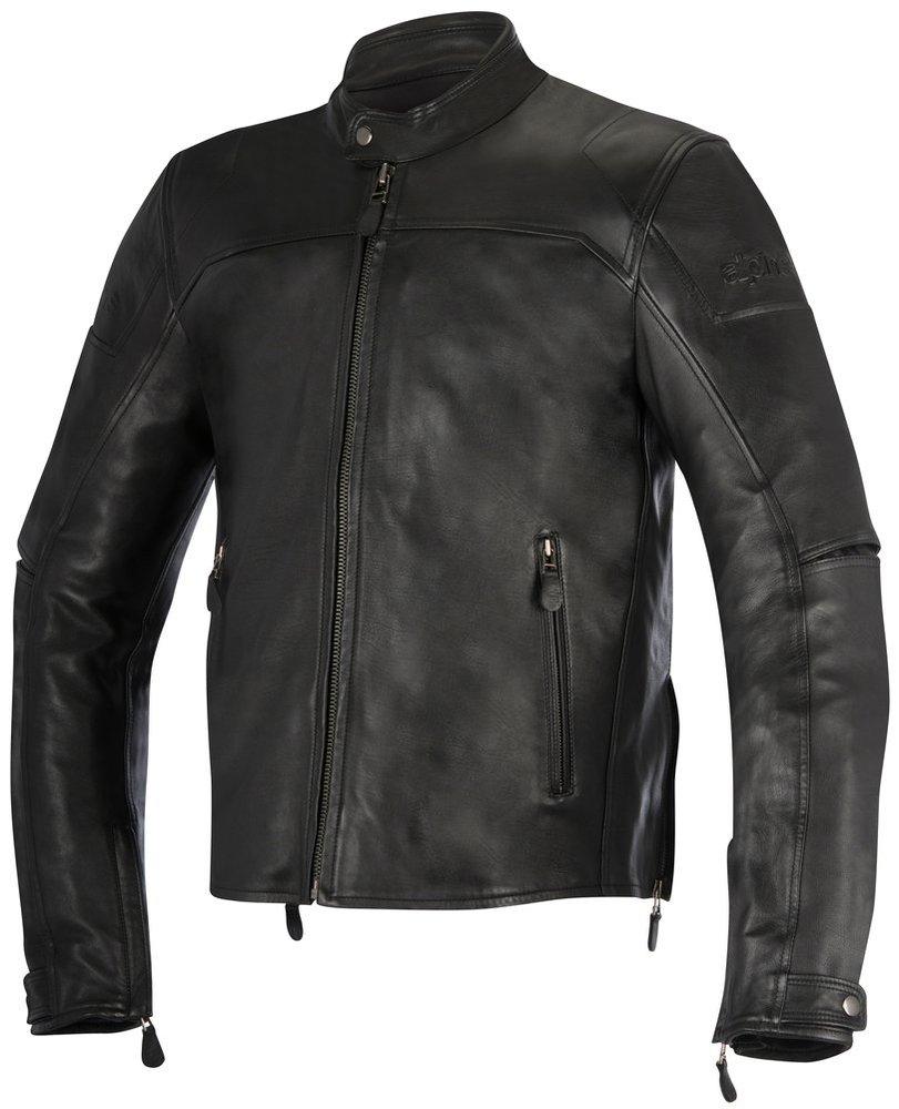 alpinestars mens leather jacket