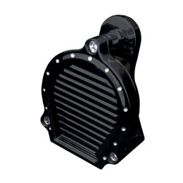 Covingtons Dimpled Horn Assembly For Harley Black C1141-B Black