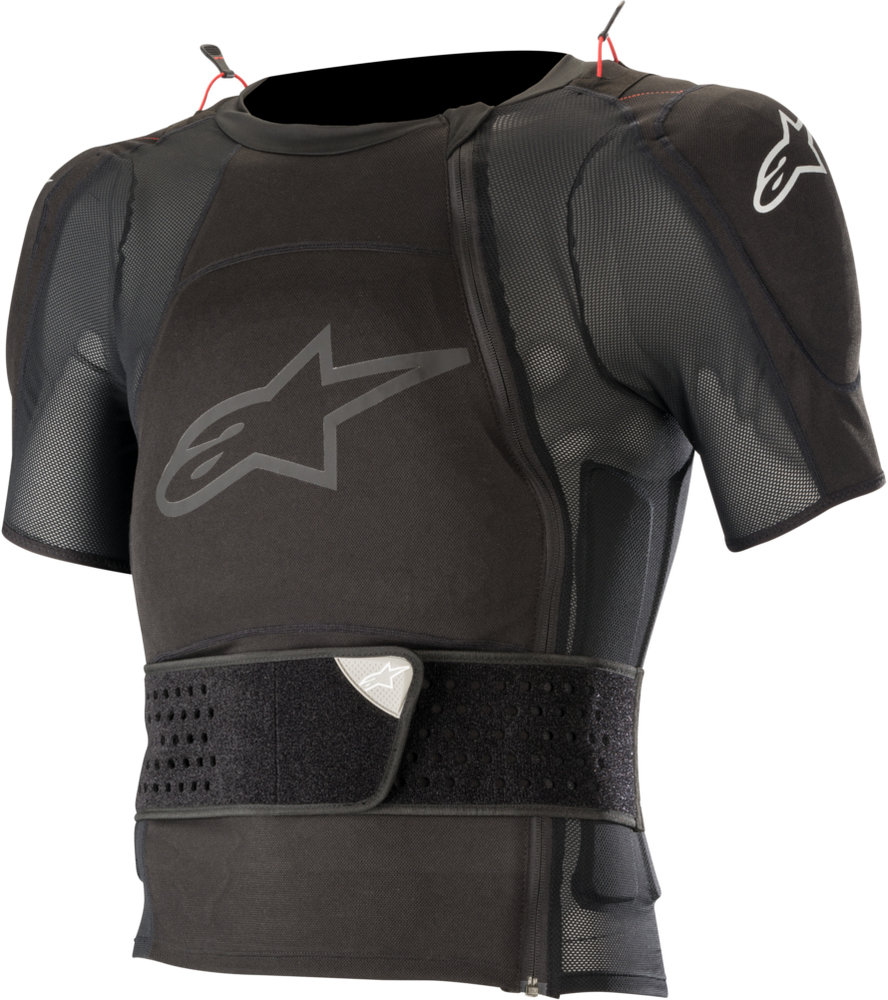 Black Large Alpinestars Men's Sequence Protection Motorcycle Jacket Long Sleeve