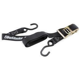 Bikemaster Ratcheted Soft Hook Tiedowns 1-1/2 IN Black