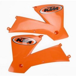 Acerbis Radiator Shrouds Orange For KTM 125/250 SX 01-04