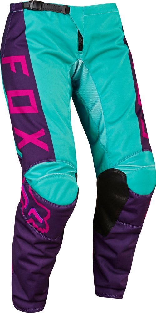 Pantaloni Fox Racing Wmns 180 Prix - Nero/Rosa - Abbigliamento Moto Donna