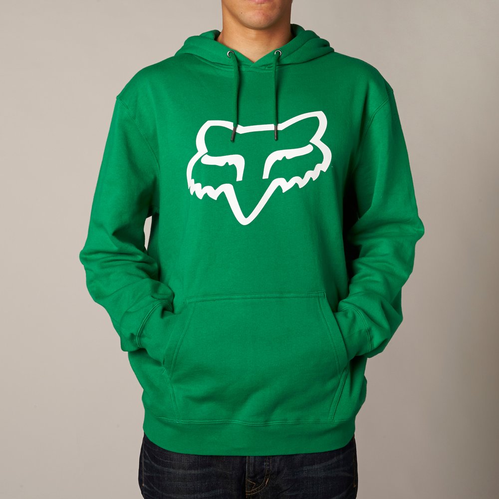 Fox Racing Mens Legacy Fox Head Pullover Fleece Motocross Hoody ...