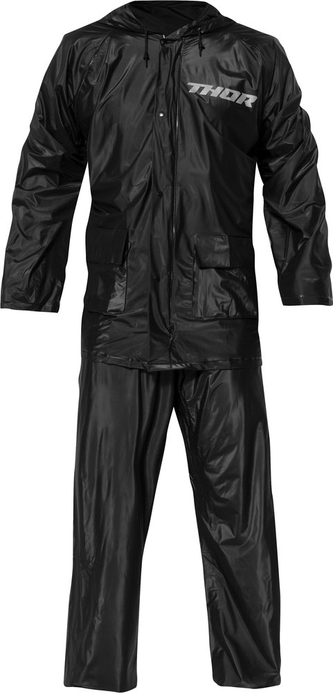 Thor Mens 2 Piece Waterproof Jacket/Pants Motorsports Rain Suit | eBay