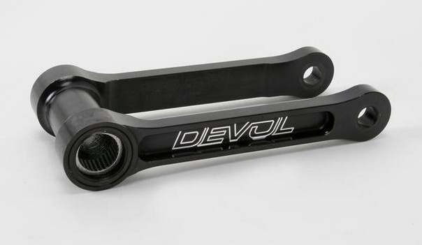 DEVOL LOWERING LINK BLACK YAM WR250F WR450F YZ250F/450F  