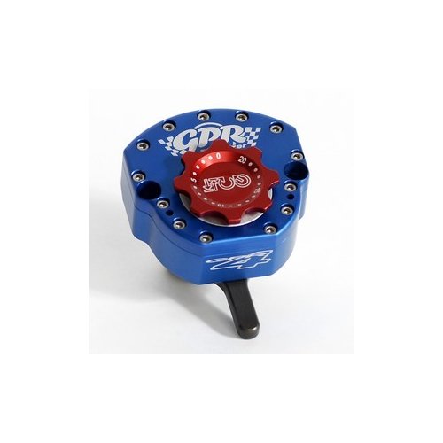 GPR V4 STEERING DAMPER BLUE SUZUKI GSX1300R BUSA 08 09  