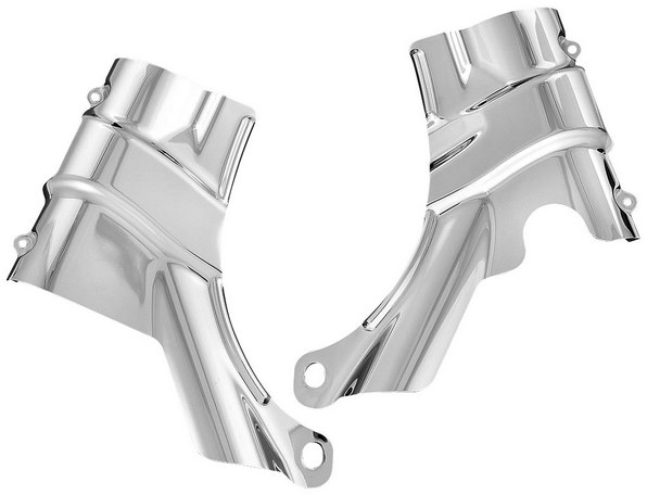 Kuryakyn Neck Covers Chrome Harley Davidson FXSTD 00 07