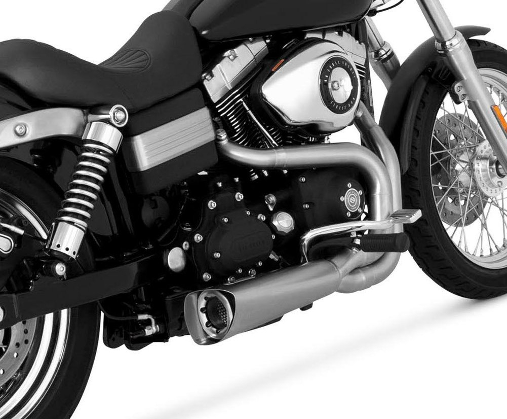 Vance & Hines Competition Series 2 Into 1 Exhaust For Harley Dyna 75 ...