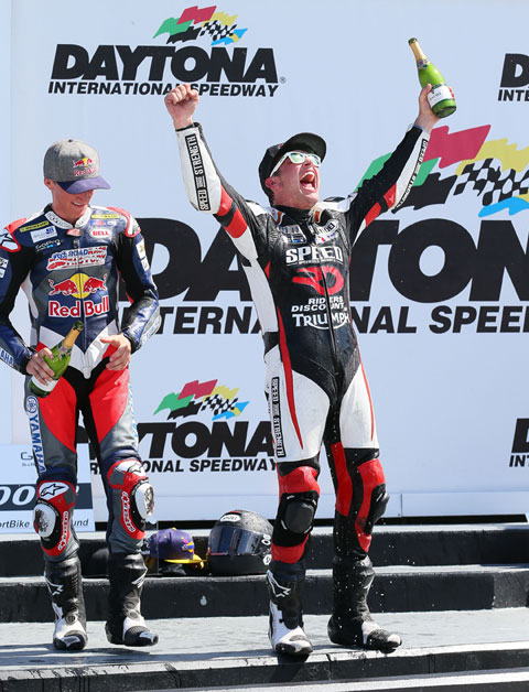 Danny Eslick and Riders Discount Racing Win the 2014 DAYTONA 200